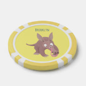 Kaneelaarvark cartoon poker chips (Enkel)
