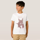 Kaneelaarvark cartoon t-shirt (Voorkant volledig)