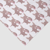 Kaneelaarvark cartoon tissuepapier (Detail)