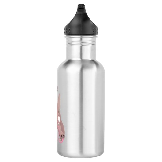 Kaneelaarvark cartoon waterfles  (Rechts)