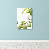 Kaneelappel - canvas afdruk (Insitu (Houten vloer))