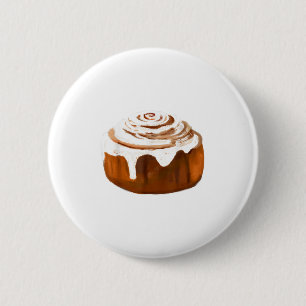 Kaneelbrood kostuum Halloween brood cosplay eten Ronde Button 5,7 Cm
