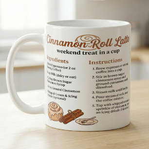 Kaneelbroodje Latte Recept Koffiemok