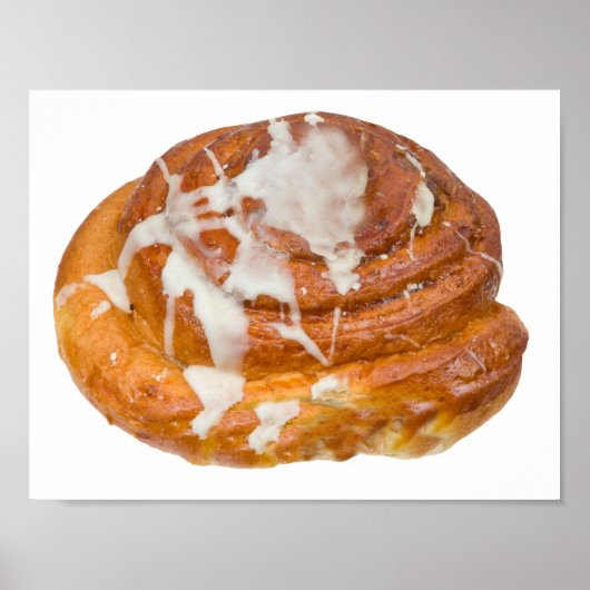 Kaneelbroodje Roll Model Poster (Voorkant)