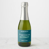 Kaneelextract Modern Etiket Sticker VLL1rt (Voorkant)