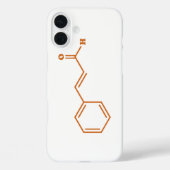 kaneelkaneelaldehyde Moleculaire chemische formule Case-Mate iPhone Case (Achterkant)