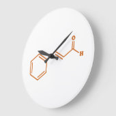 kaneelkaneelaldehyde Moleculaire chemische formule Grote Klok (Hoek)