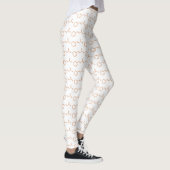 kaneelkaneelaldehyde Moleculaire chemische formule Leggings (Rechts)