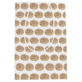 Kaneelrolbrood Gebakken Waren Bakverkoop Medium Cadeauzakje