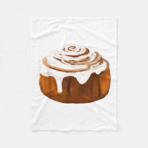 Kaneelrolkostuum Halloween Brood Cosplay Eten Fleece Deken