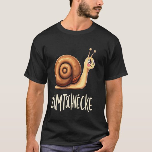 KANEELSLAK Grappige slak T-shirt (Voorkant)