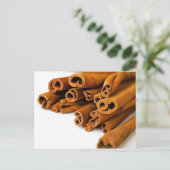 kaneelstokjes briefkaart (Staand voorkant)