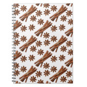 Kaneelstokjes en steranijs. notitieboek (Voorkant)