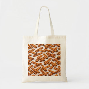 Kaneelstokken Patroon Tote Bag