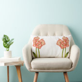 Kaneelstoklelies op een lendenkussen kussen (Stoel)