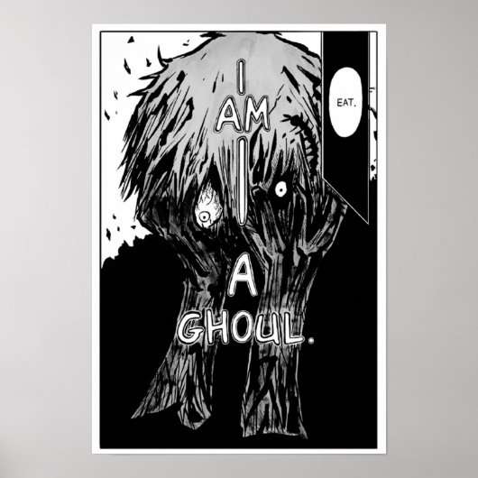 Kaneki Tokyo Ghoul Manga-paneel Poster (Voorkant)