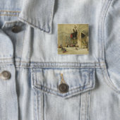 Kanel van de Sint-Helena, bord 87 van Vierkante Button 5,1 Cm (In situ)