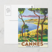 kanen Cote D'azur Briefkaart (Voorkant / Achterkant)