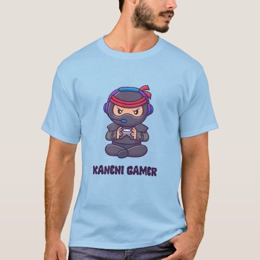 KANENI GAMER Arabische Tunesische gamer T-shirt (Voorkant)