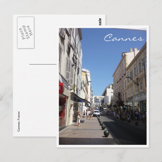 kanenstraat briefkaart (Voorkant / Achterkant)