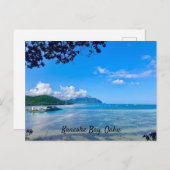Kaneohe Bay, Oahu Briefkaart (Voorkant / Achterkant)
