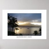 Kaneohe Bay, Oahu Poster (Voorkant)
