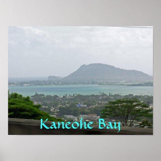 Kaneohe Bay print (Voorkant)