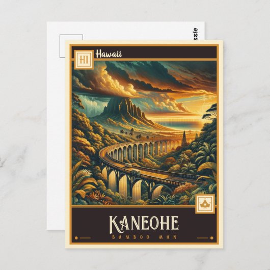 Kaneohe, Hawaï | Briefkaart (Voorkant / Achterkant)