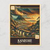 Kaneohe, Hawaï | Briefkaart (Voorkant)