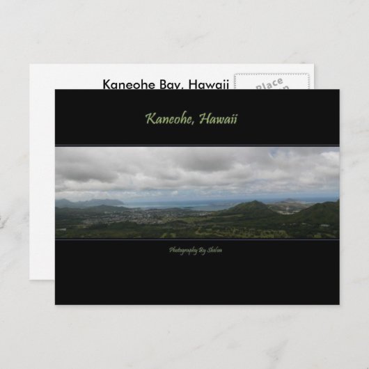 Kaneohe, Hawaii Briefkaart (Voorkant / Achterkant)
