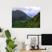 Kaneohe, O'ahu, Hawai'i Poster (Thuiskantoor)