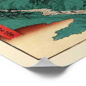 Kanesaka van Tanba Hiroshige Japans Poster (Hoek)