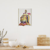 Kang Tsi (1662-1722) Manchu Emperor of China uit Poster (Keuken)