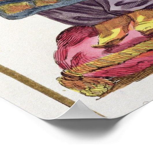 Kang Tsi (1662-1722) Manchu Emperor of China uit Poster (Hoek)