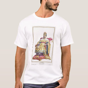 Kang Tsi (1662-1722) Manchu Emperor of China uit T-shirt