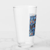 Kanga Blue Beer Glass Glas (Rechts)