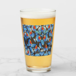 Kanga Blue Beer Glass Glas