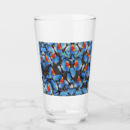 Kanga Blue Beer Glass Glas