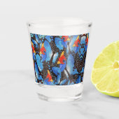 Kanga Blue Cooler Shot Glas (Voorkant)