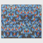 Kanga Blue Inpakpapier (Vlak)