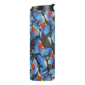 Kanga Blue  Thermosbeker (Gedraaid links)