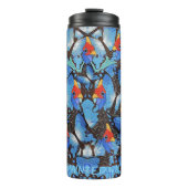 Kanga Blue Thermosbeker (Voorkant)