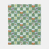 Kanga Koala Platypus en vrienden Aussie Fleece Deken (Voorkant)