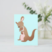 Kanga Love Briefkaart (Staand voorkant)