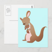 Kanga Love Briefkaart (Voorkant / Achterkant)