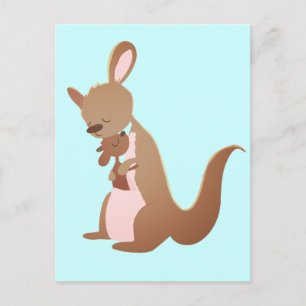 Kanga Love Briefkaart