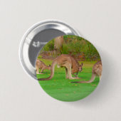 kanga ronde button 5,7 cm (Voorkant /achterkant)