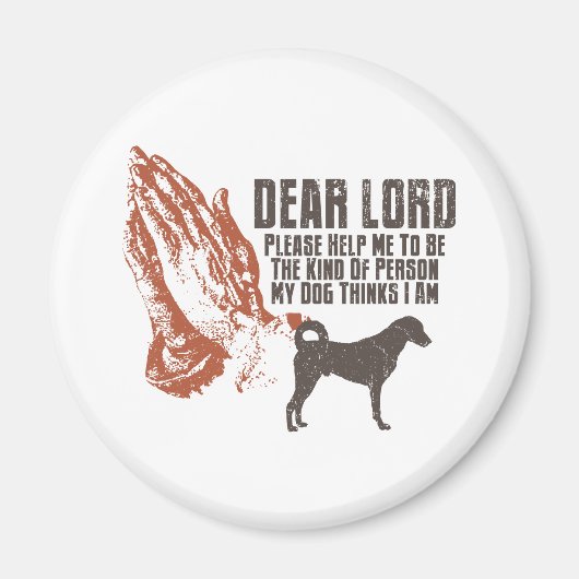 Kangal Dog Magneet (Voorkant)