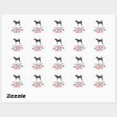 Kangal Dog Ronde Sticker (Vel)