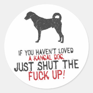 Kangal Dog Ronde Sticker